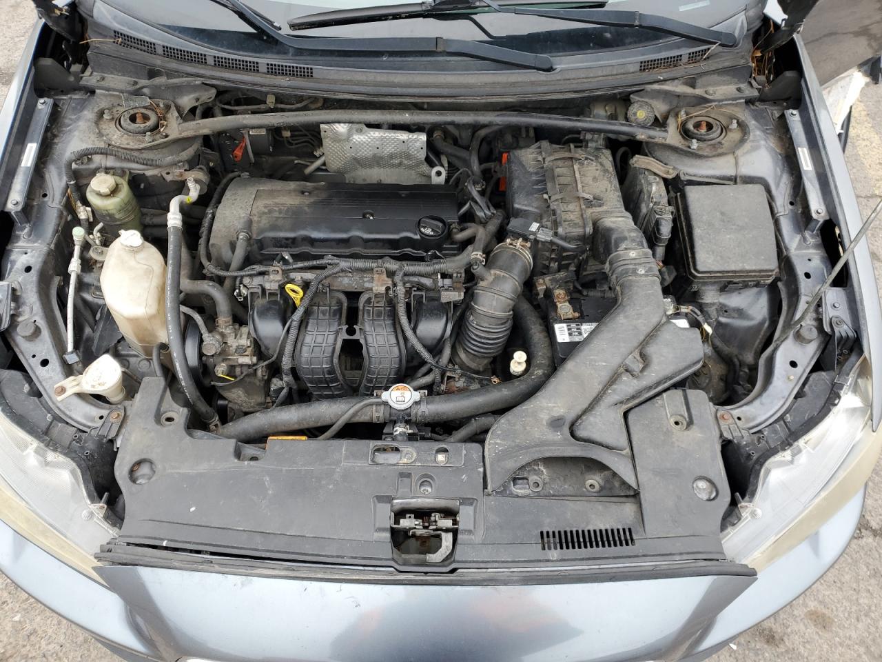 2008 Mitsubishi Lancer VIN JA3AU86U78U013106 Copart auction photo, side damage thumbnail 11