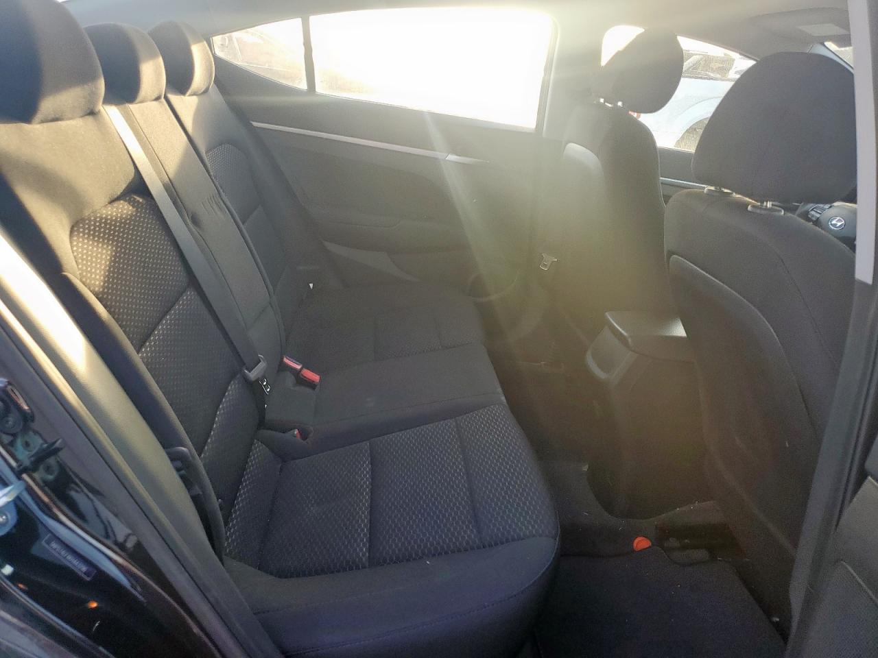 2019 Hyundai Elantra VIN 5NPD74LFXKH443296 Copart auction photo, rear end / front end damage thumbnail 10