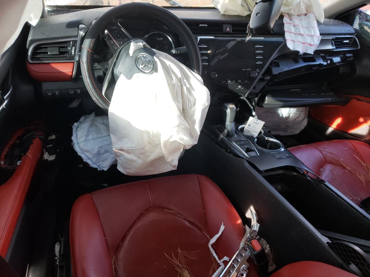 2019 Toyota Camry VIN 4T1B61HK0KU781578 Copart auction photo, rollover damage thumbnail 8