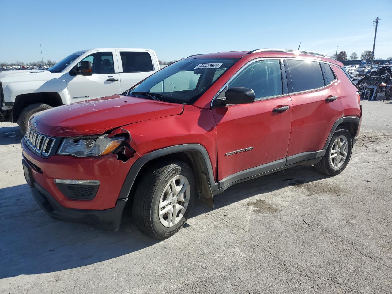 2021 Jeep Compass VIN 3C4NJCABXMT505136