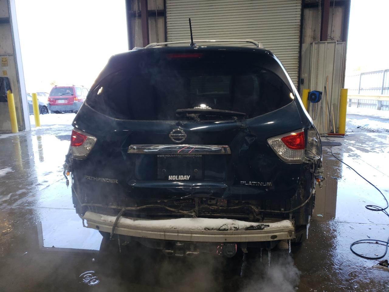 2014 Nissan Pathfinder VIN 5N1AR2MN4EC665111 Copart auction photo, front end / rear end damage thumbnail 6