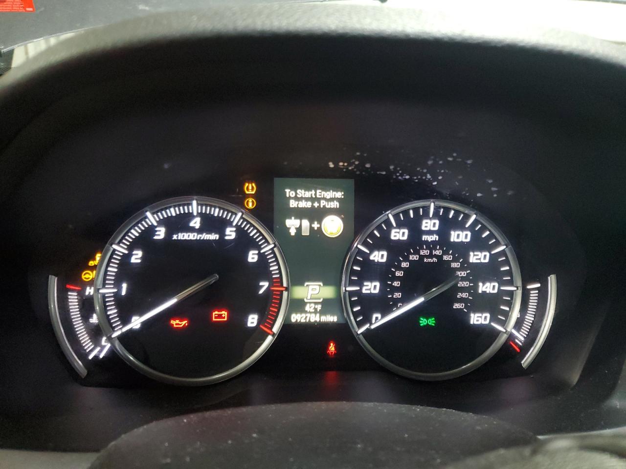 2017 Acura MDX VIN 5J8YD4H53HL002268 Copart auction photo, frame damage / front end damage thumbnail 9