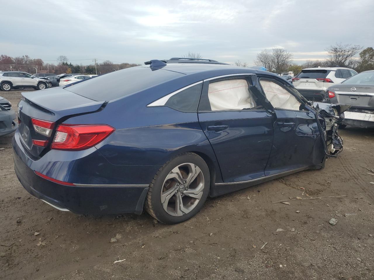 2020 Honda Accord VIN 1HGCV1F51LA034410 Copart auction photo, all over damage thumbnail 3