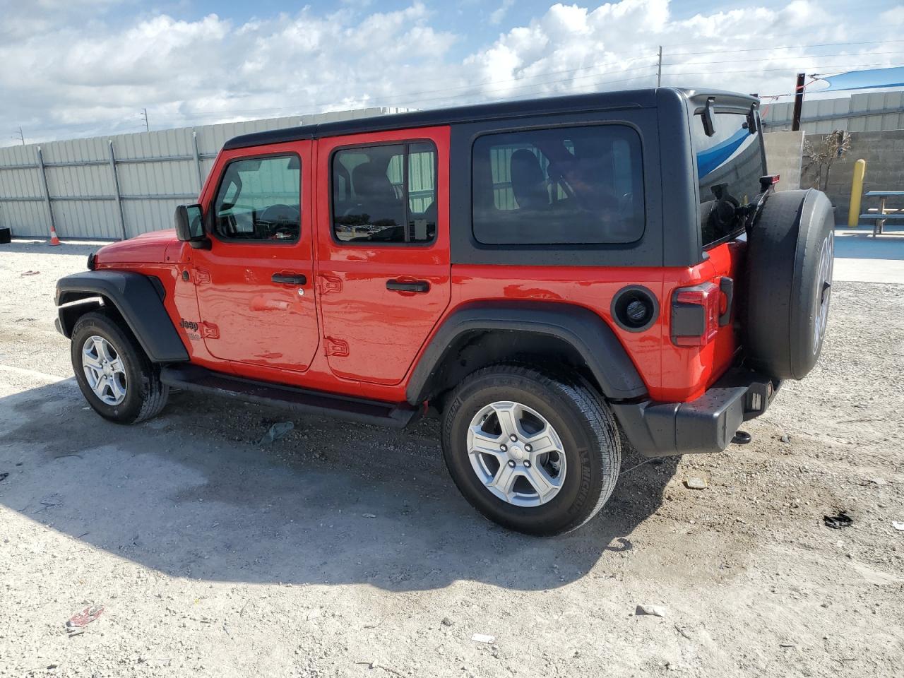 2021 Jeep Wrangler VIN 1C4HJXDG8MW859162 Copart auction photo, vandalism / minor dent/scratches damage thumbnail 2