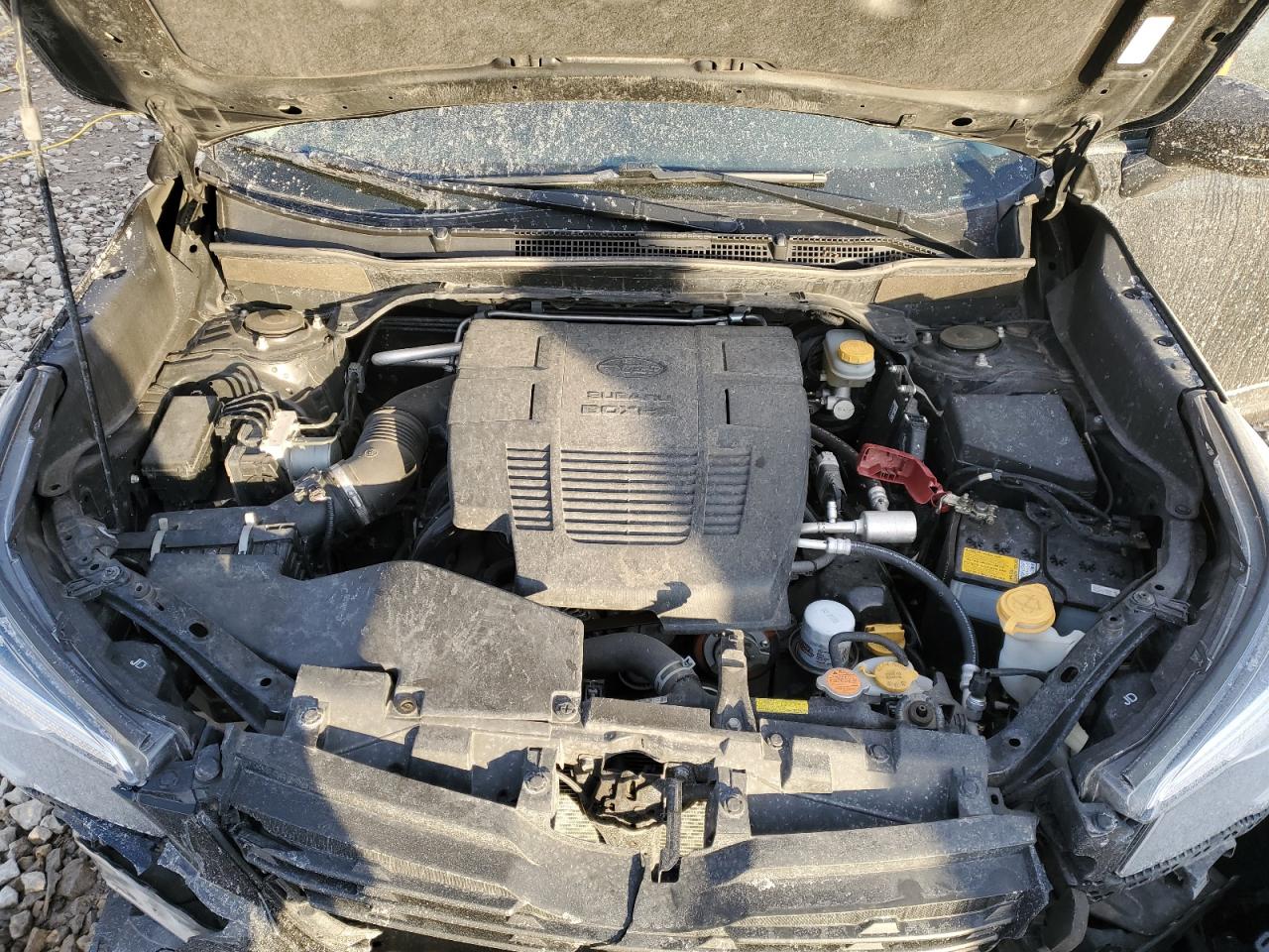 2019 Subaru Forester VIN JF2SKAGC2KH551965 Copart auction photo, front end / rear end damage thumbnail 11