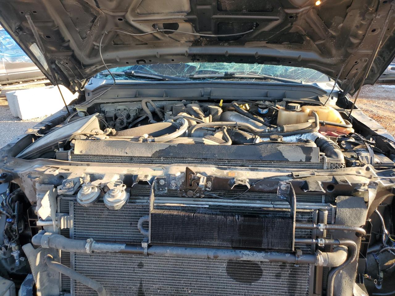 2012 Ford F250 VIN 1FT7W2BT0CEA96459 Copart auction photo, all over damage thumbnail 11