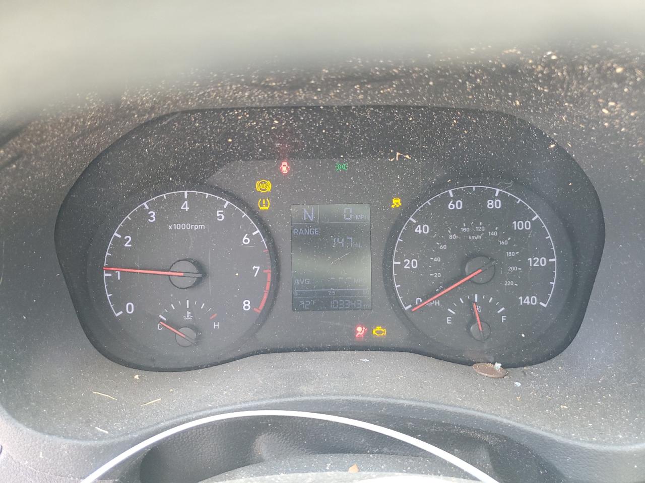 2020 Hyundai Accent VIN 3KPC24A65LE094129 Copart auction photo, all over damage thumbnail 9