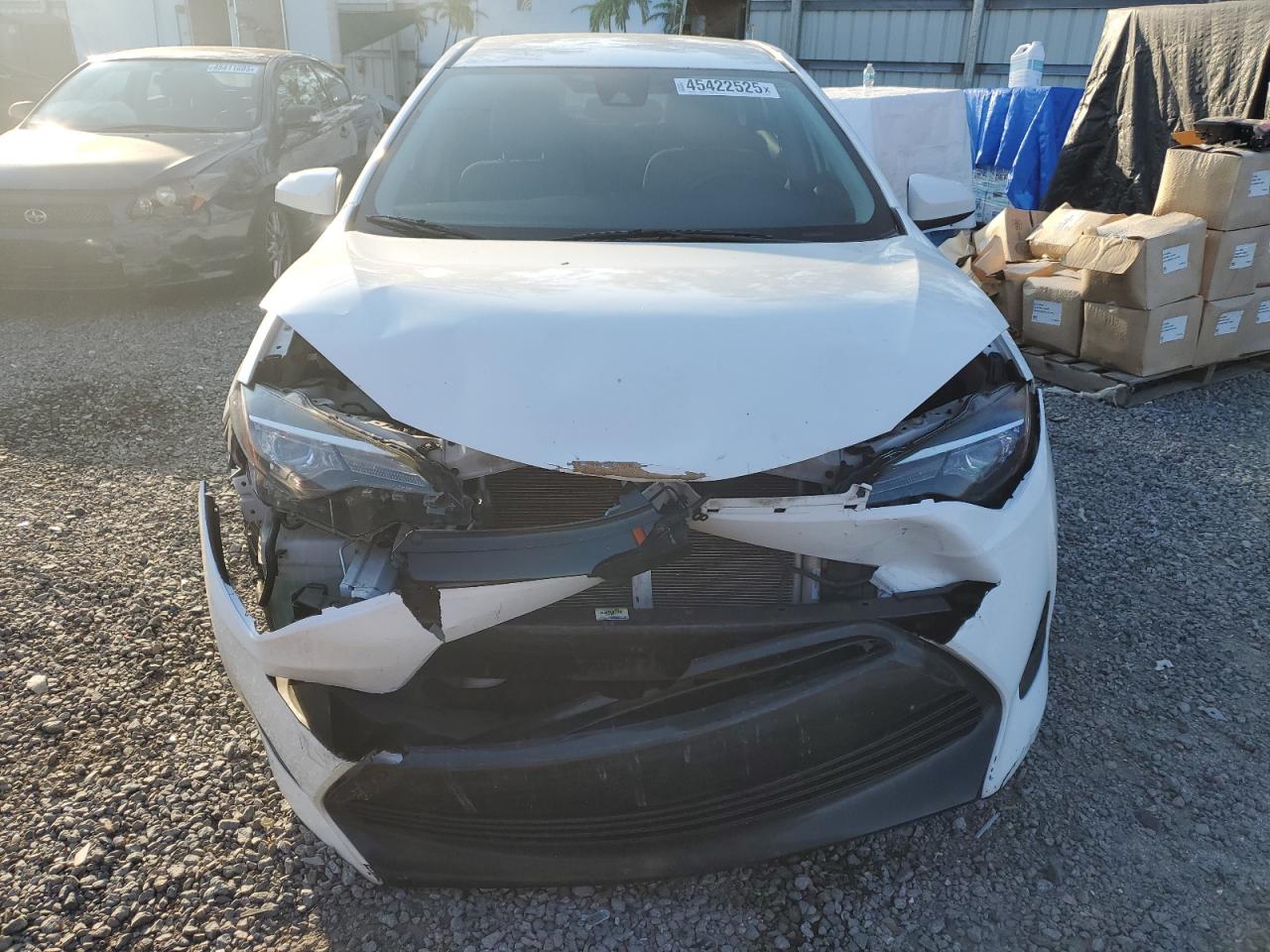 2017 Toyota Corolla VIN 2T1BURHE1HC963539 Copart auction photo, front end damage thumbnail 5