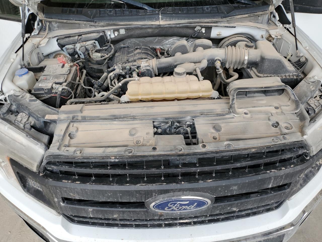 2020 Ford F-150 VIN 1FTMF1CB3LKF38087 Copart auction photo, side / hail damage thumbnail 11