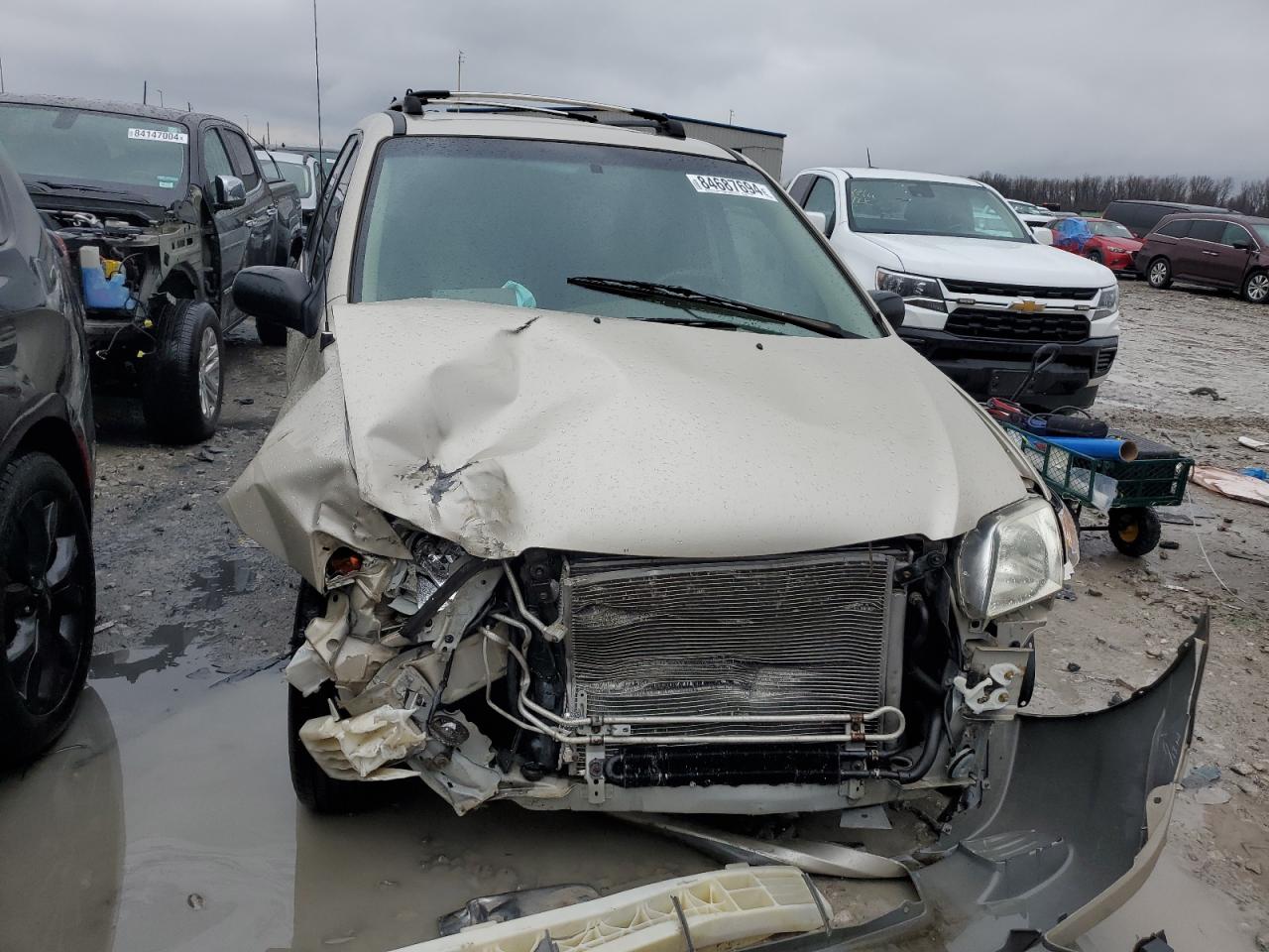 2001 Mazda MPV VIN JM3LW28G410200381 Copart auction photo, front end damage thumbnail 5