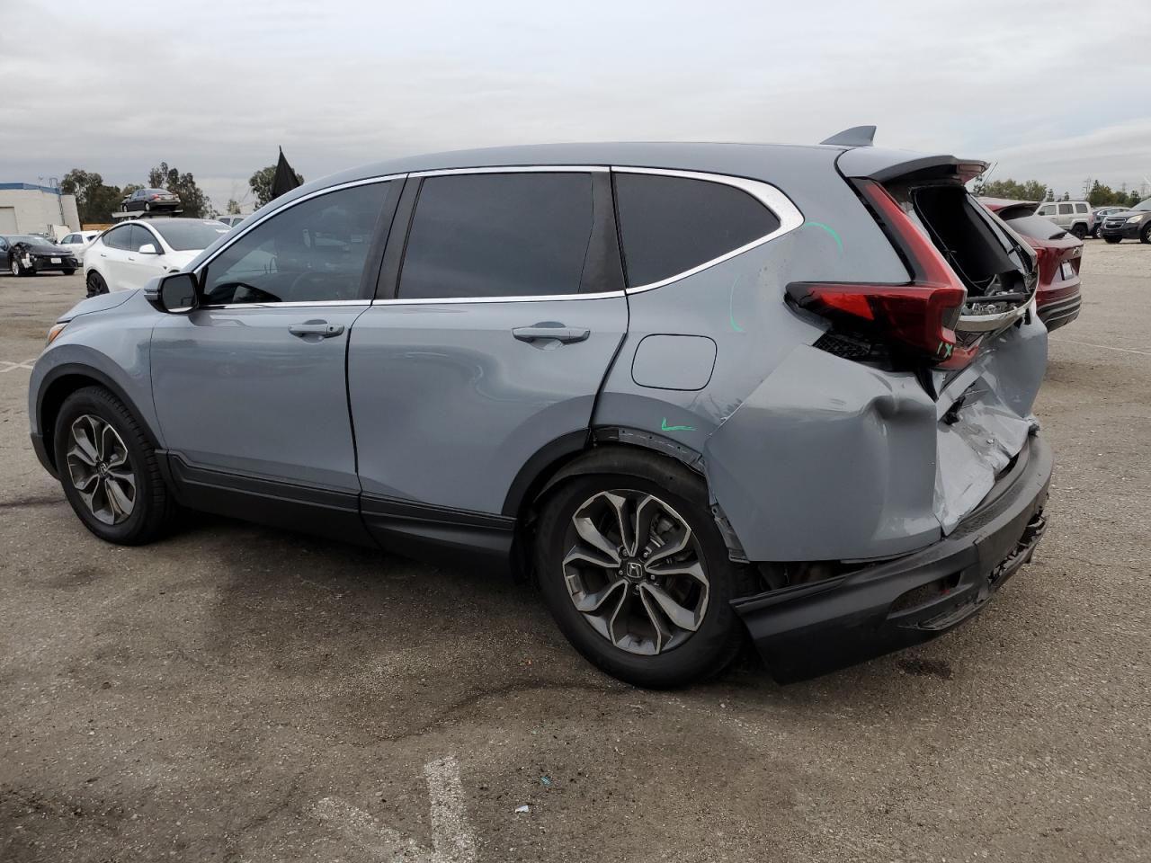 2020 Honda CR-V VIN 5J6RW1H87LA005498 Copart auction photo, rear end damage thumbnail 2