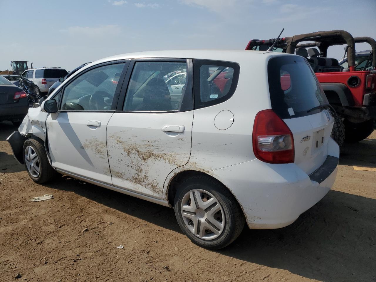 2007 Honda Fit VIN JHMGD38417S003398 Copart auction photo, front end damage thumbnail 2