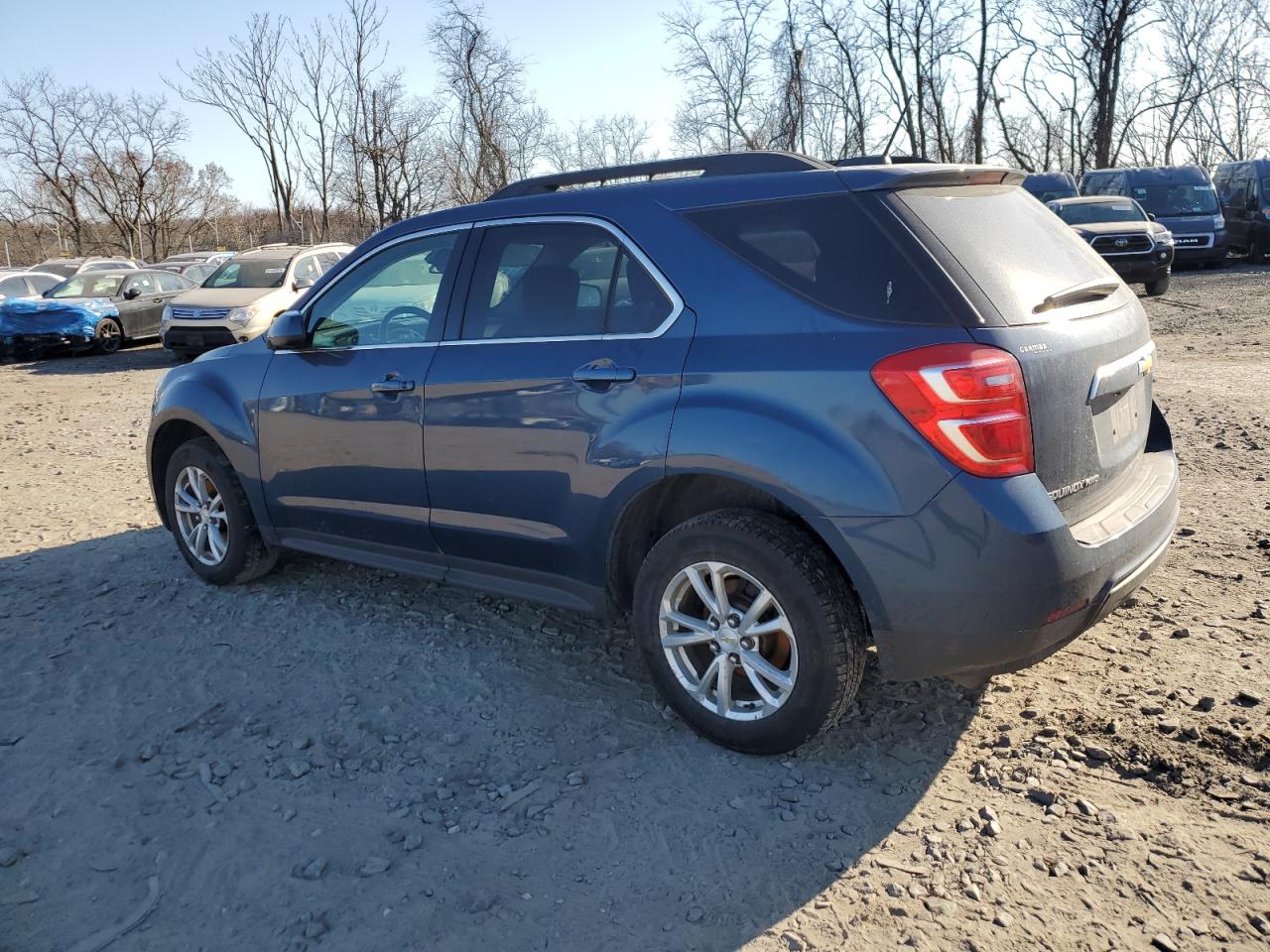 2017 Chevrolet Equinox VIN 2GNFLFEK6H6106025 Copart auction photo, side damage thumbnail 2