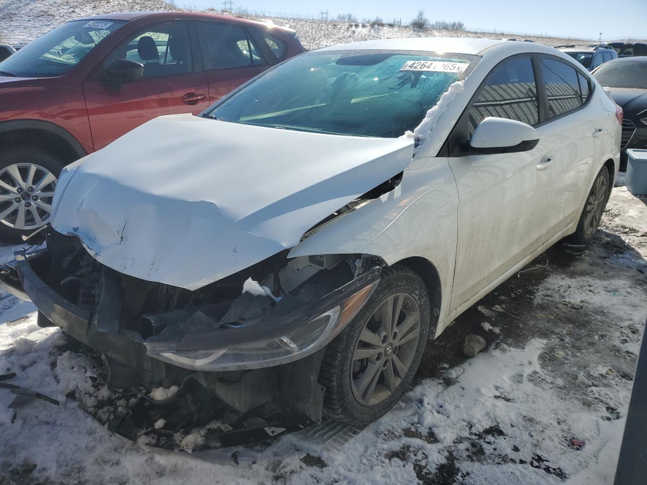 2018 Hyundai Elantra VIN 5NPD84LFXJH272643