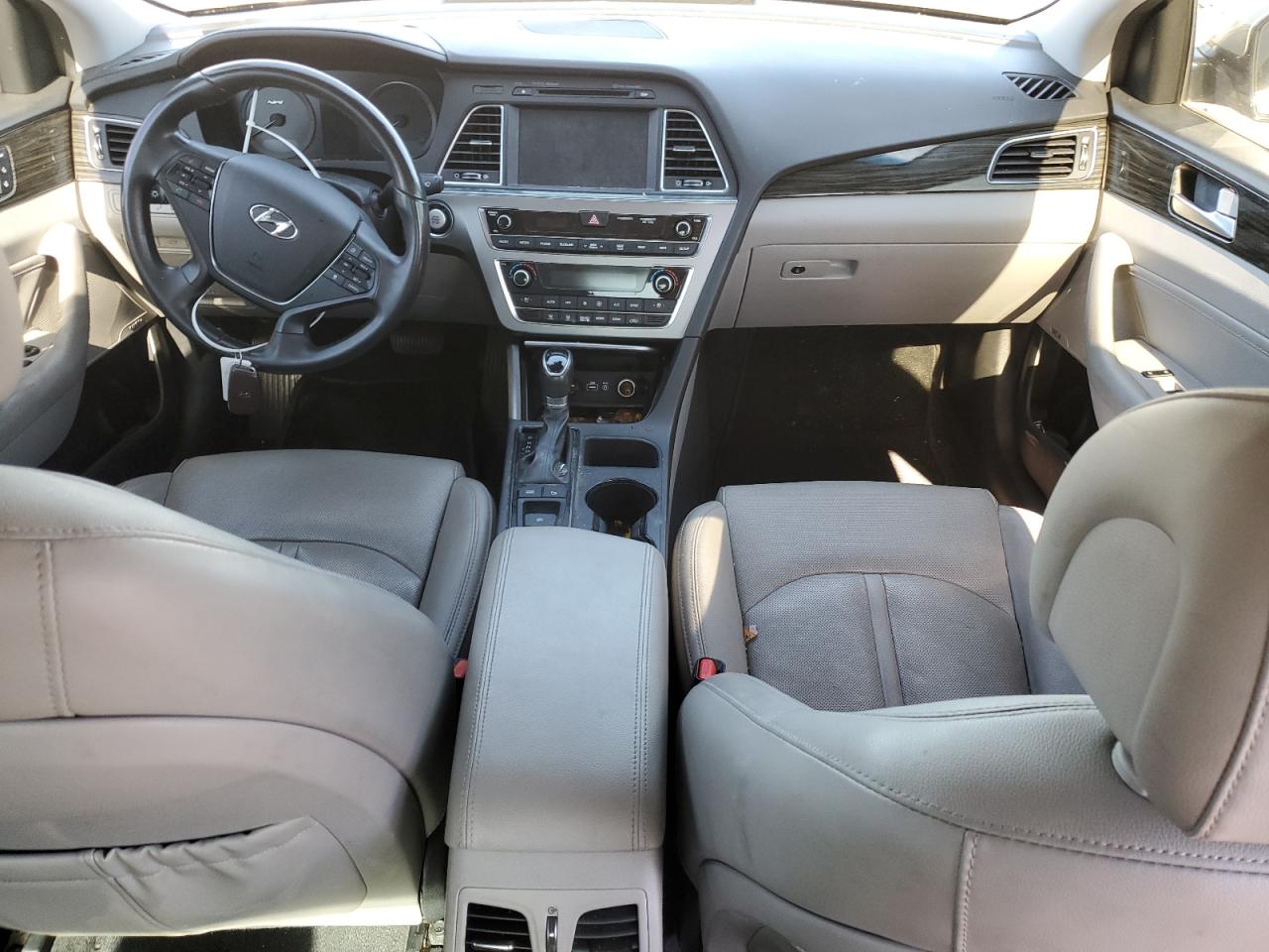 2017 Hyundai Sonata VIN KMHE34L30HA075602 Copart auction photo, mechanical damage thumbnail 8