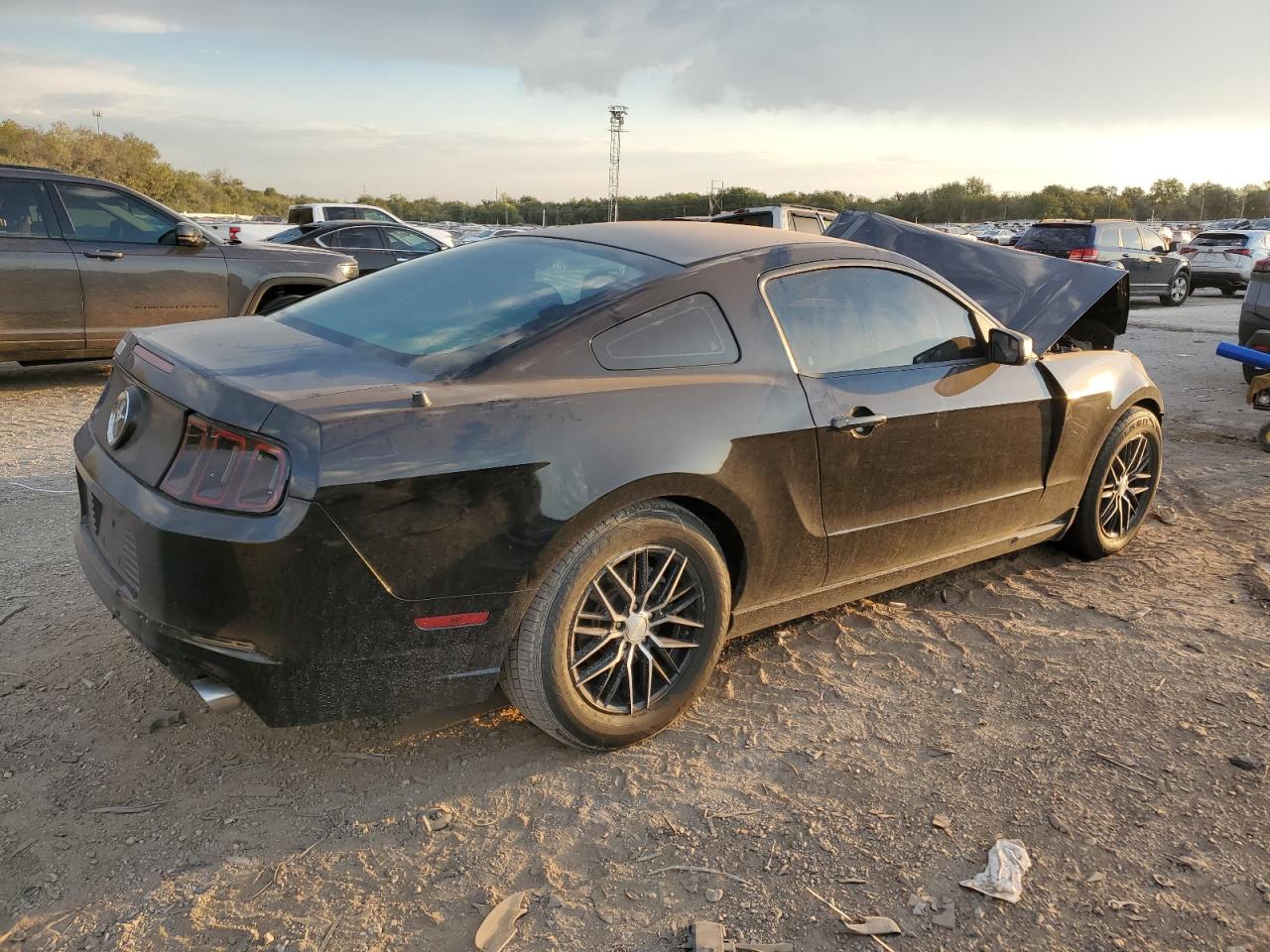 2014 Ford Mustang VIN 1ZVBP8AM4E5264267 Copart auction photo, front end / mechanical damage thumbnail 3