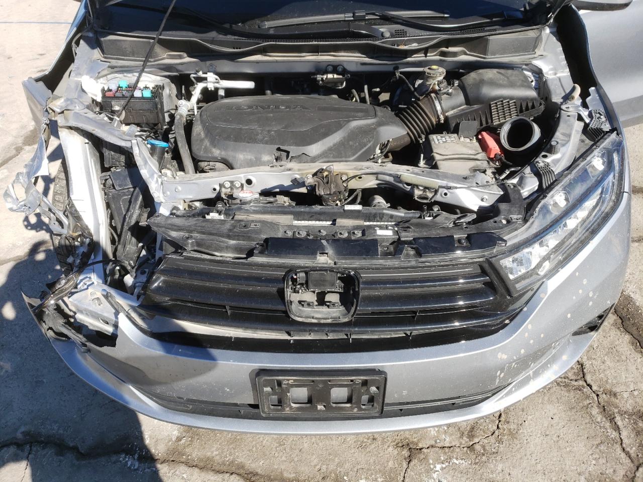 2021 Honda Odyssey VIN 5FNRL6H96MB017767 Copart auction photo, front end damage thumbnail 12