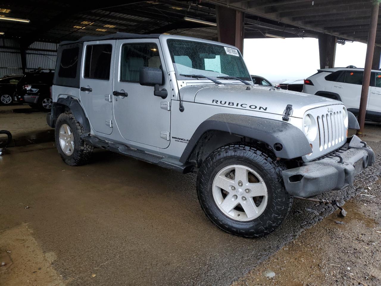2007 Jeep Wrangler VIN 1J4GA69187L127012 Copart auction photo, front end / undercarriage damage thumbnail 4