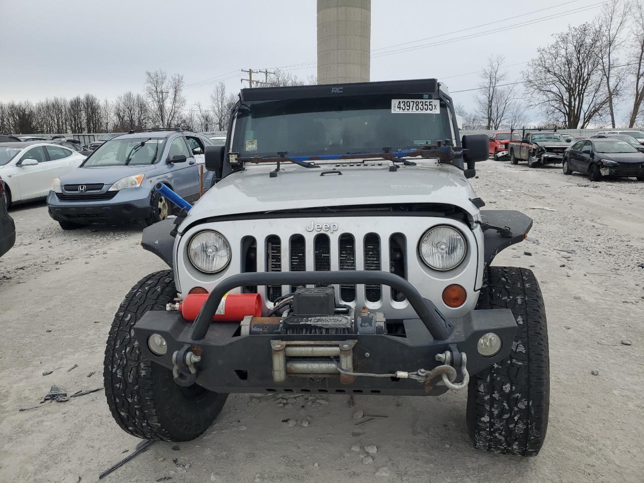 2012 Jeep Wrangler VIN 1C4BJWEG6CL223032 Copart auction photo, burn - engine damage thumbnail 5
