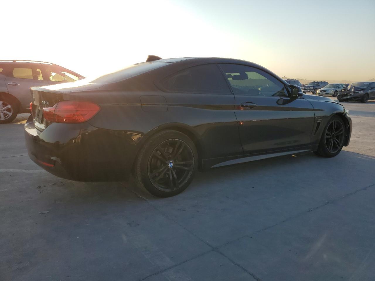 2014 BMW 4er VIN WBA3N9C55EK245413 Copart auction photo, front end damage thumbnail 3