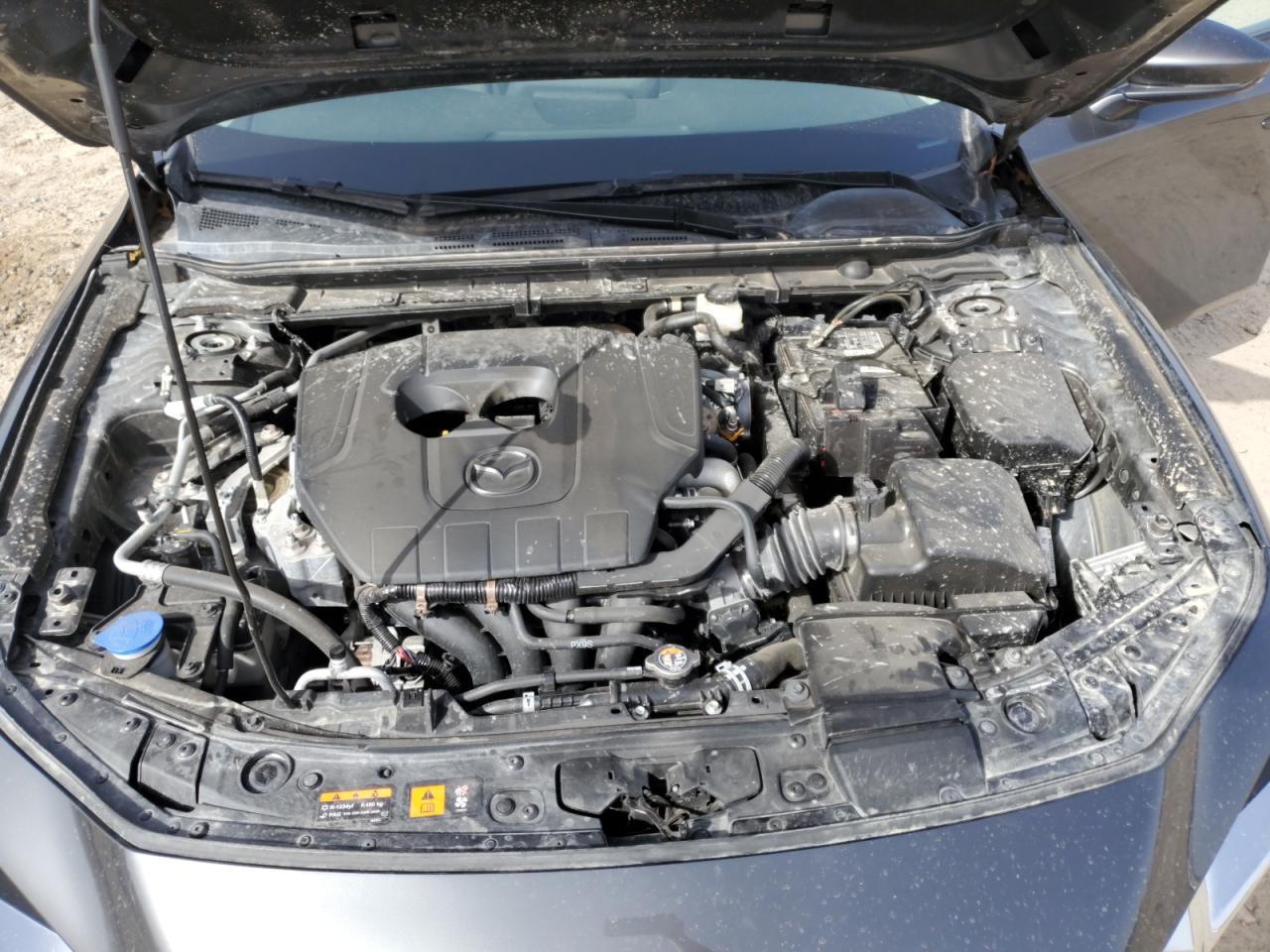 2023 Mazda 3 VIN 3MZBPACM6PM361231 Copart auction photo, side / rear end damage thumbnail 12