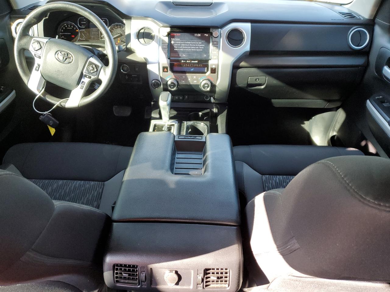 2020 Toyota Tundra VIN 5TFDY5F12LX916987 Copart auction photo, side damage thumbnail 8