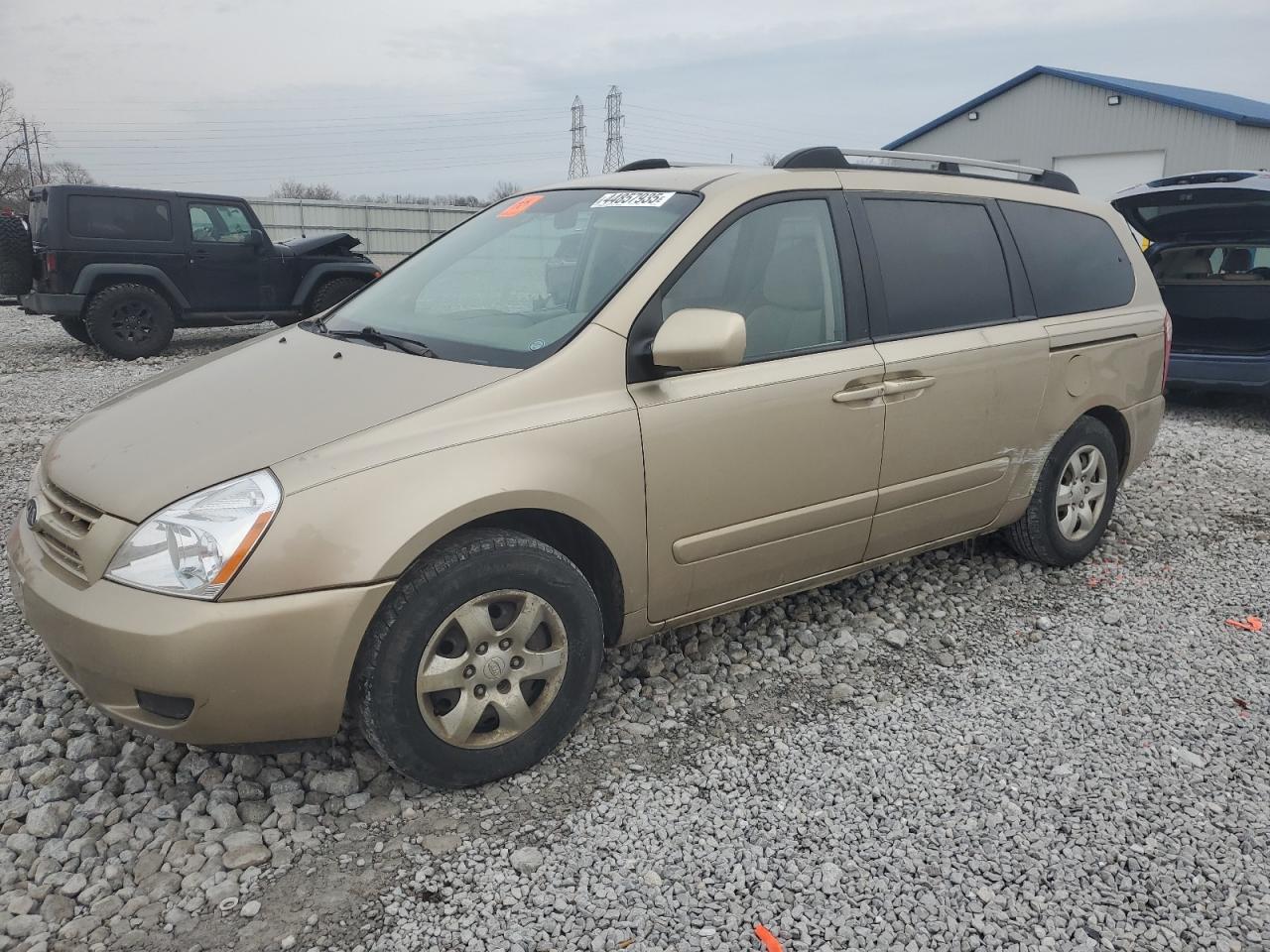 2008 KIA Sedona VIN KNDMB233386255795