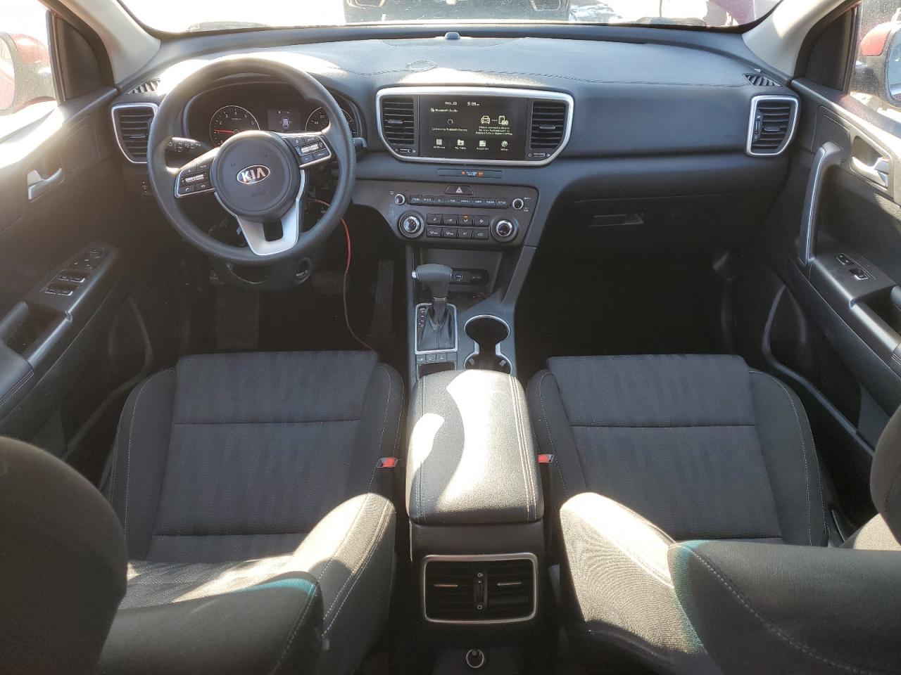 2021 KIA Sportage VIN KNDPMCAC1M7944254 Copart auction photo, vandalism damage thumbnail 8