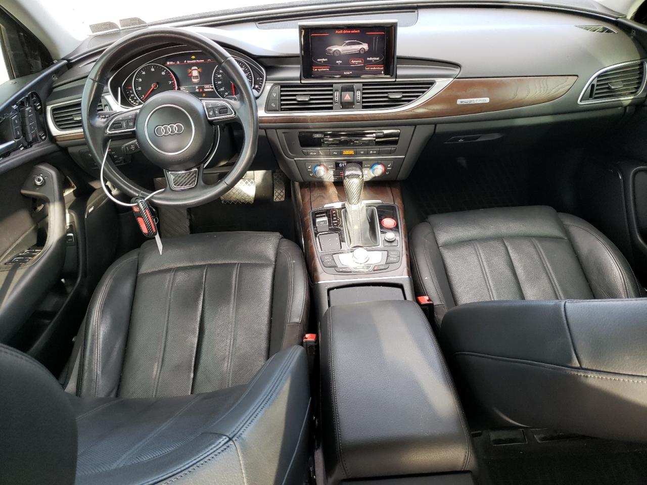 2016 Audi A6 VIN WAUHGAFC0GN071103 Copart auction photo, front end damage thumbnail 8