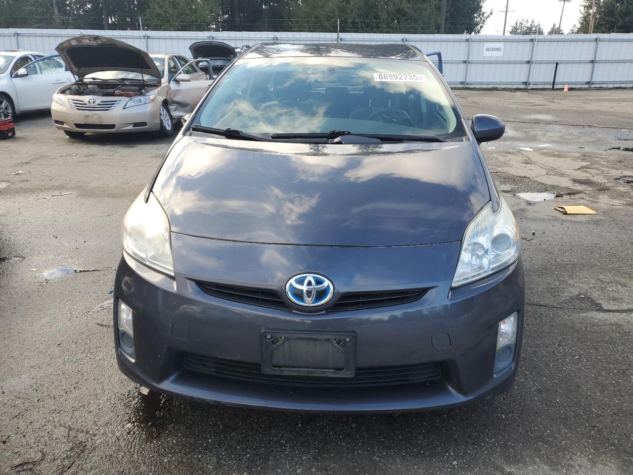 2011 Toyota Prius VIN JTDKN3DU0B1394637 Copart auction photo, side / front end damage thumbnail 5