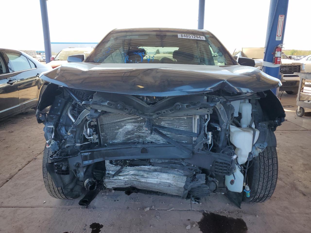 2020 Chevrolet Equinox VIN 2GNAXKEV9L6183191 Copart auction photo, front end / side damage thumbnail 5