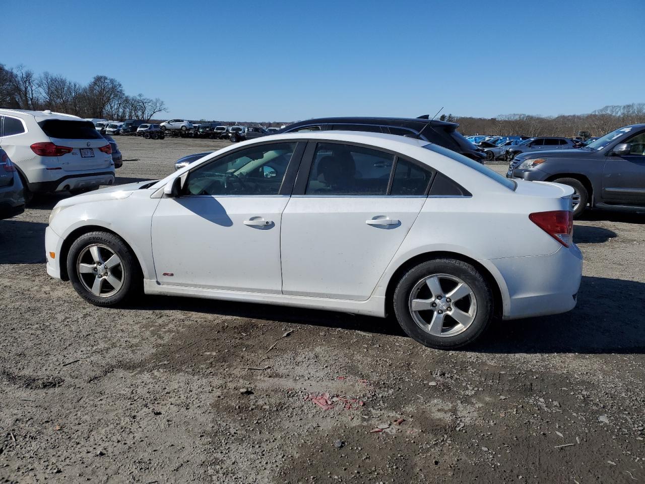 2012 Chevrolet Cruze VIN 1G1PF5SC0C7364599 Copart auction photo, front end / side damage thumbnail 2