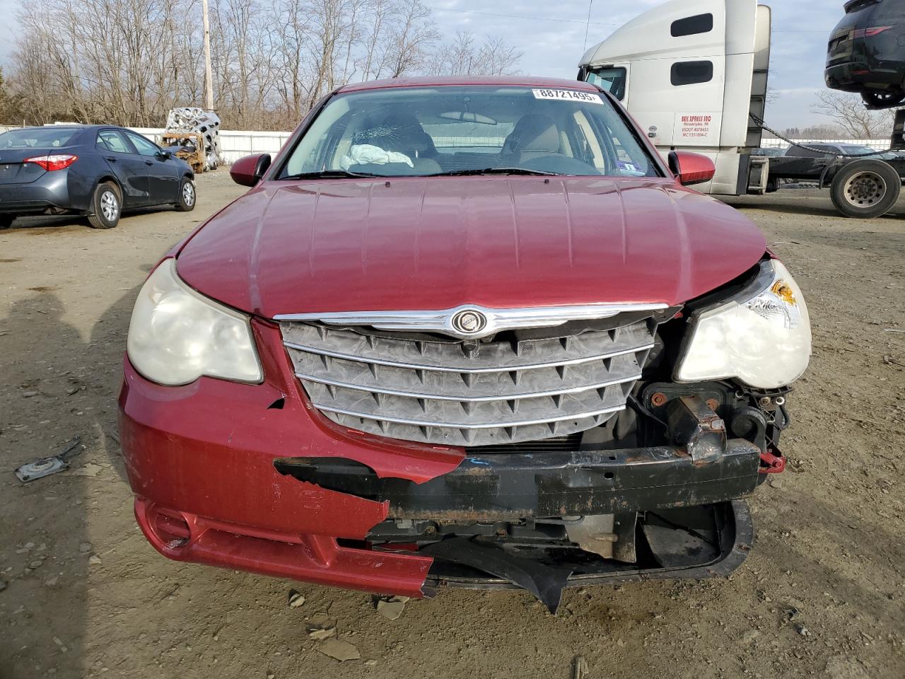 2007 Chrysler Sebring VIN 1C3LC56R27N526848 Copart auction photo, front end / minor dent/scratches damage thumbnail 5