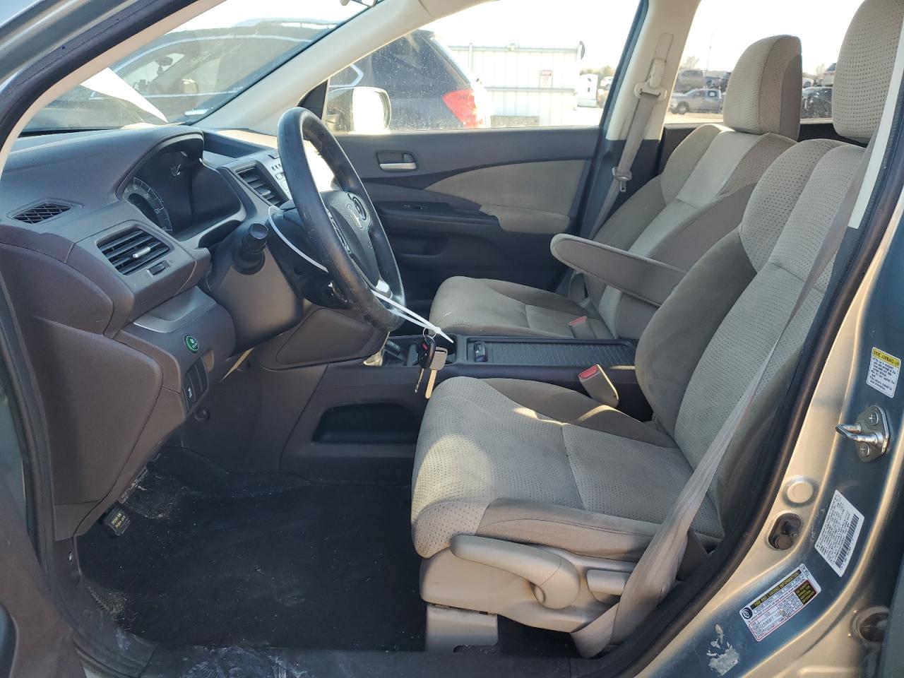 2012 Honda CR-V VIN 2HKRM4H50CH604092 Copart auction photo, front end damage thumbnail 7