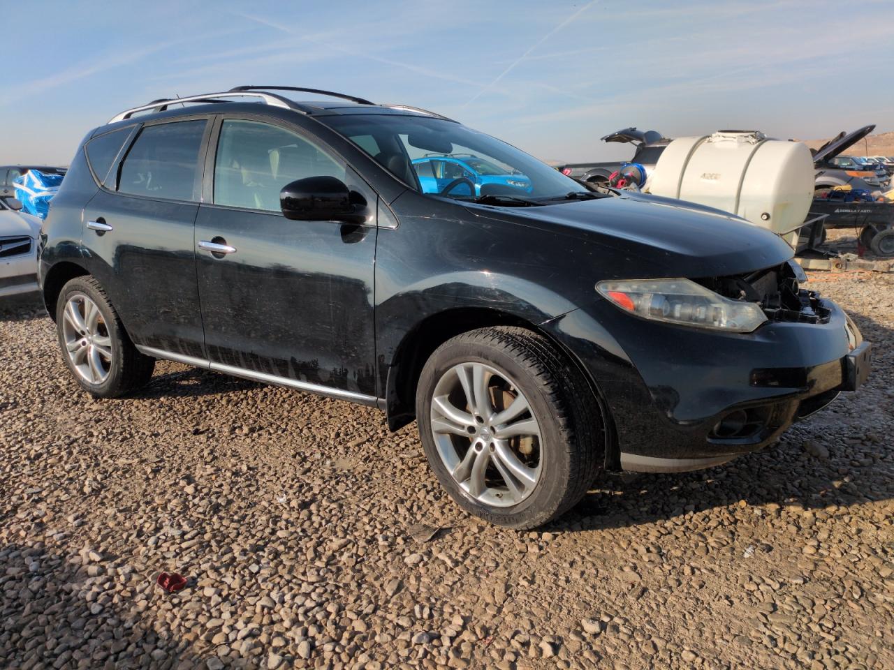 2012 Nissan Murano VIN JN8AZ1MW5CW231576 Copart auction photo, side / front end damage thumbnail 4