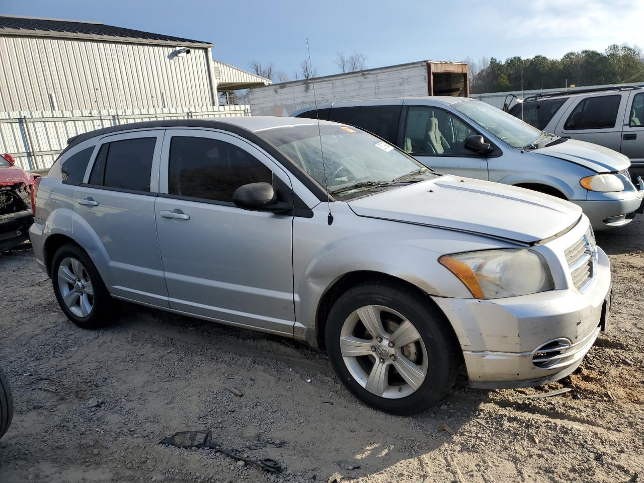 2010 Dodge Caliber VIN 1B3CB4HA2AD576034 Copart auction photo, front end / side damage thumbnail 4