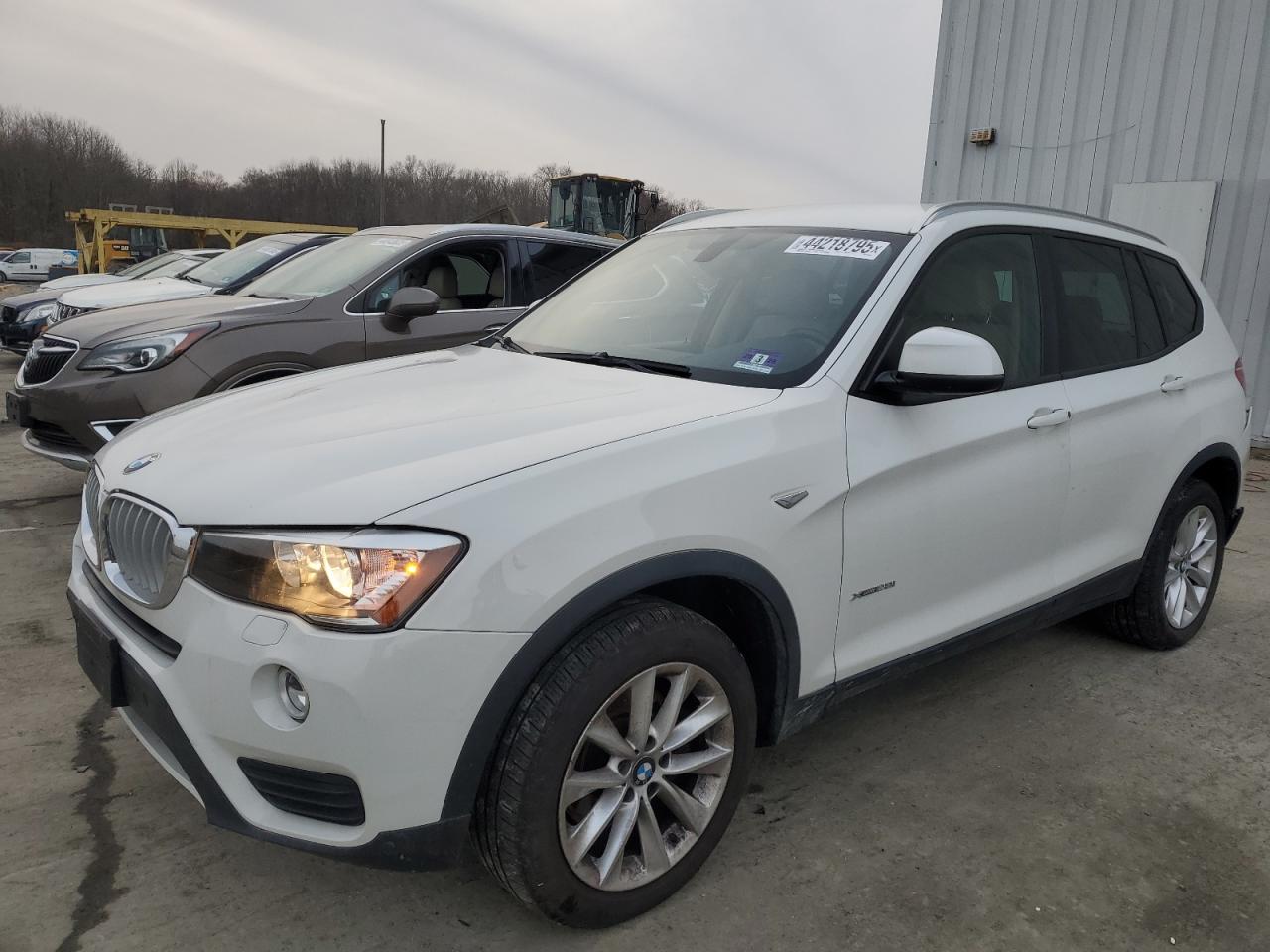 2016 BMW X3 VIN 5UXWX9C53G0D91805
