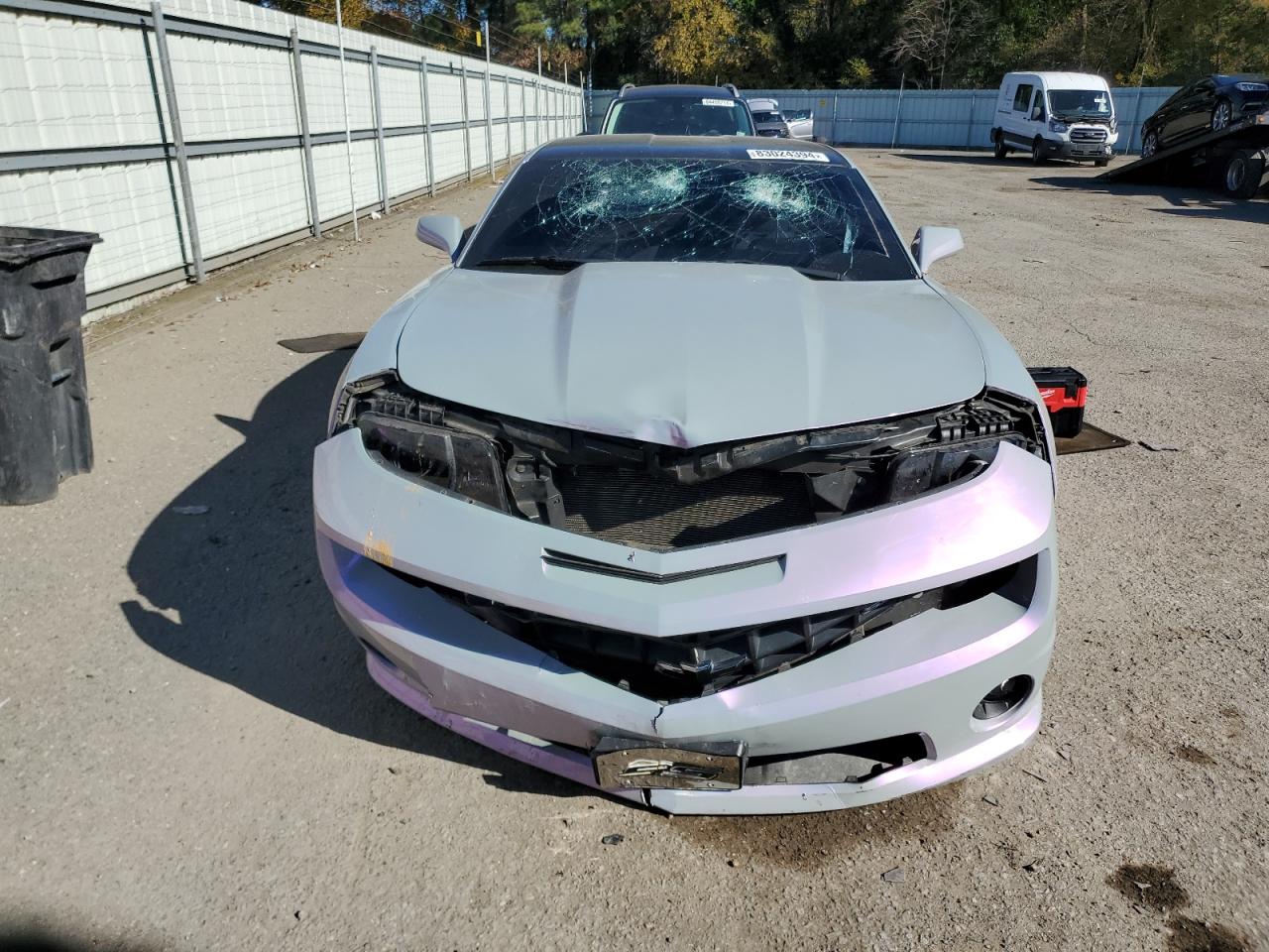 2012 Chevrolet Camaro VIN 2G1FJ1EJ0C9175172 Copart auction photo, front end / minor dent/scratches damage thumbnail 5