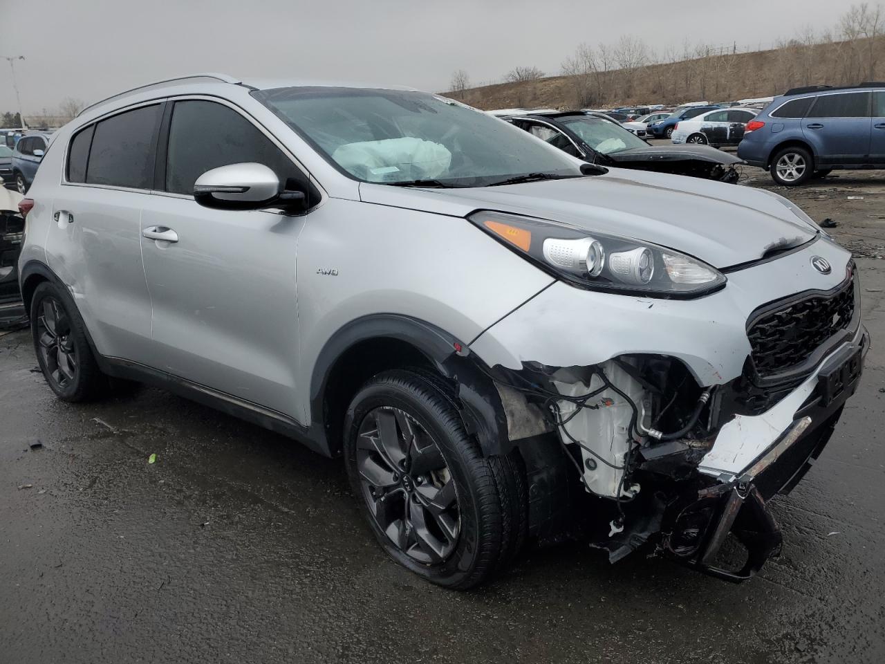 2020 KIA Sportage VIN KNDP6CAC5L7702138 Copart auction photo, rear end / front end damage thumbnail 4