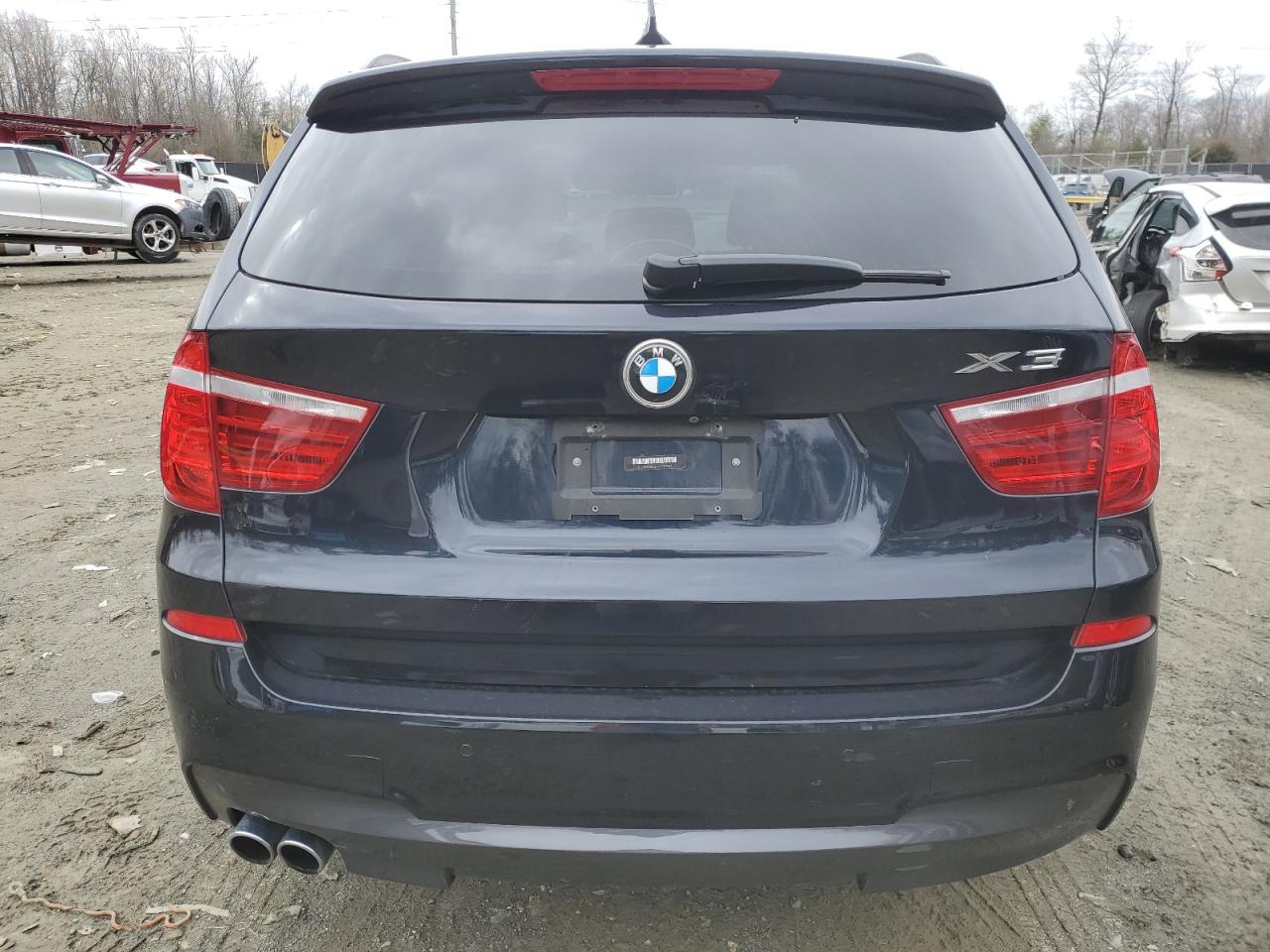 2017 BMW X3 VIN 5UXWX9C59H0T05671 Copart auction photo, front end damage thumbnail 6