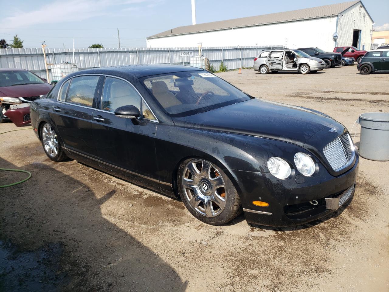2006 Bentley Continental VIN SCBBR53W06C032405 Copart auction photo, mechanical damage thumbnail 4