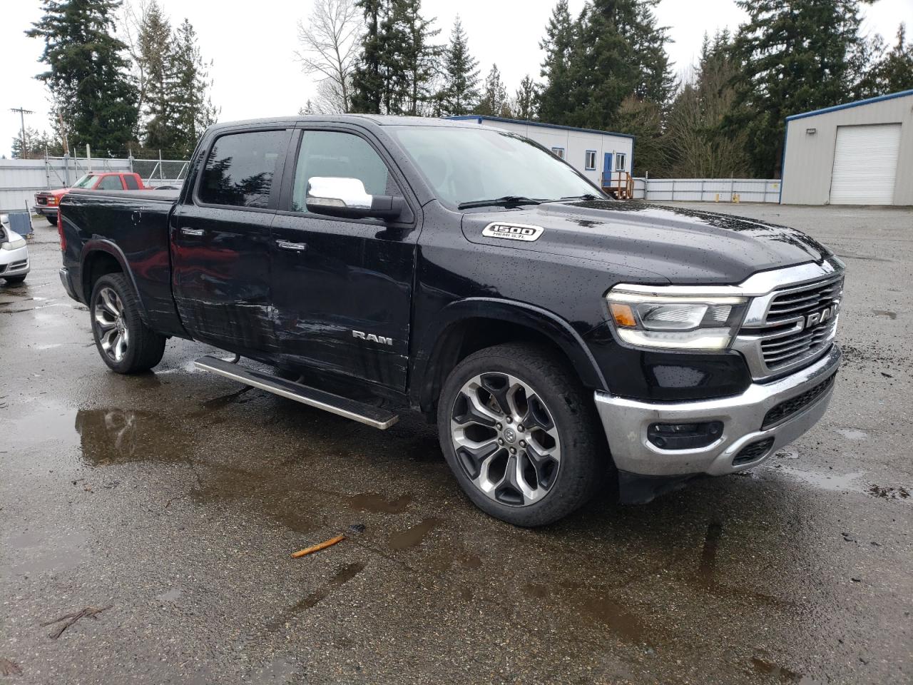 2019 RAM 1500 VIN 1C6SRFRT3KN833903 Copart auction photo, side / rear end damage thumbnail 4