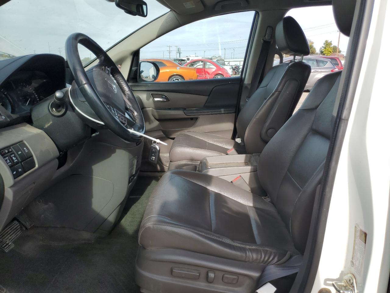 2014 Honda Odyssey VIN 5FNRL5H92EB082322 Copart auction photo, rear end / front end damage thumbnail 7
