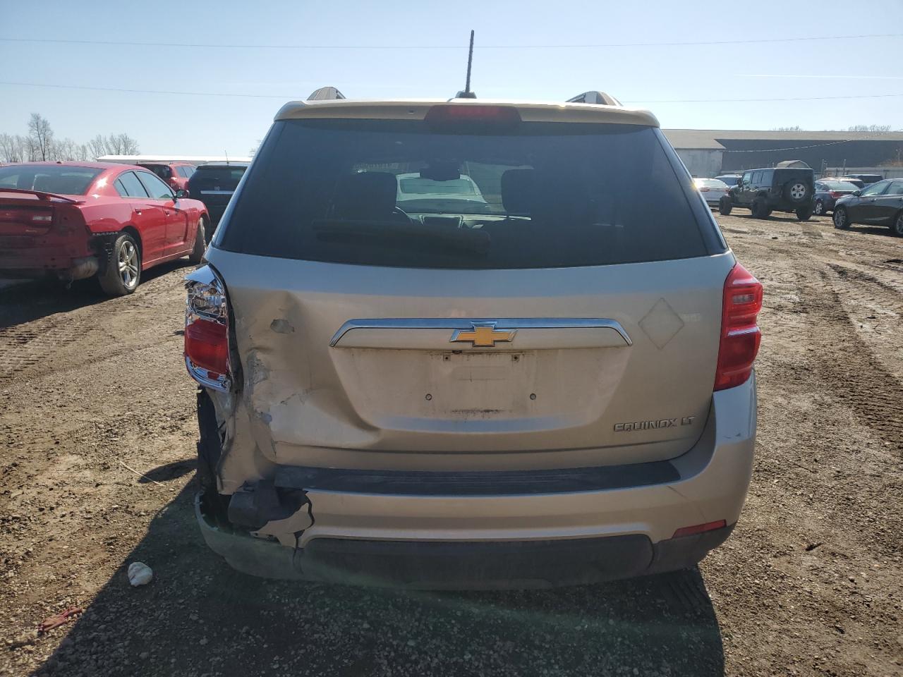 2016 Chevrolet Equinox VIN 1GNFLFEK6GZ100504 Copart auction photo, rear end / minor dent/scratches damage thumbnail 6