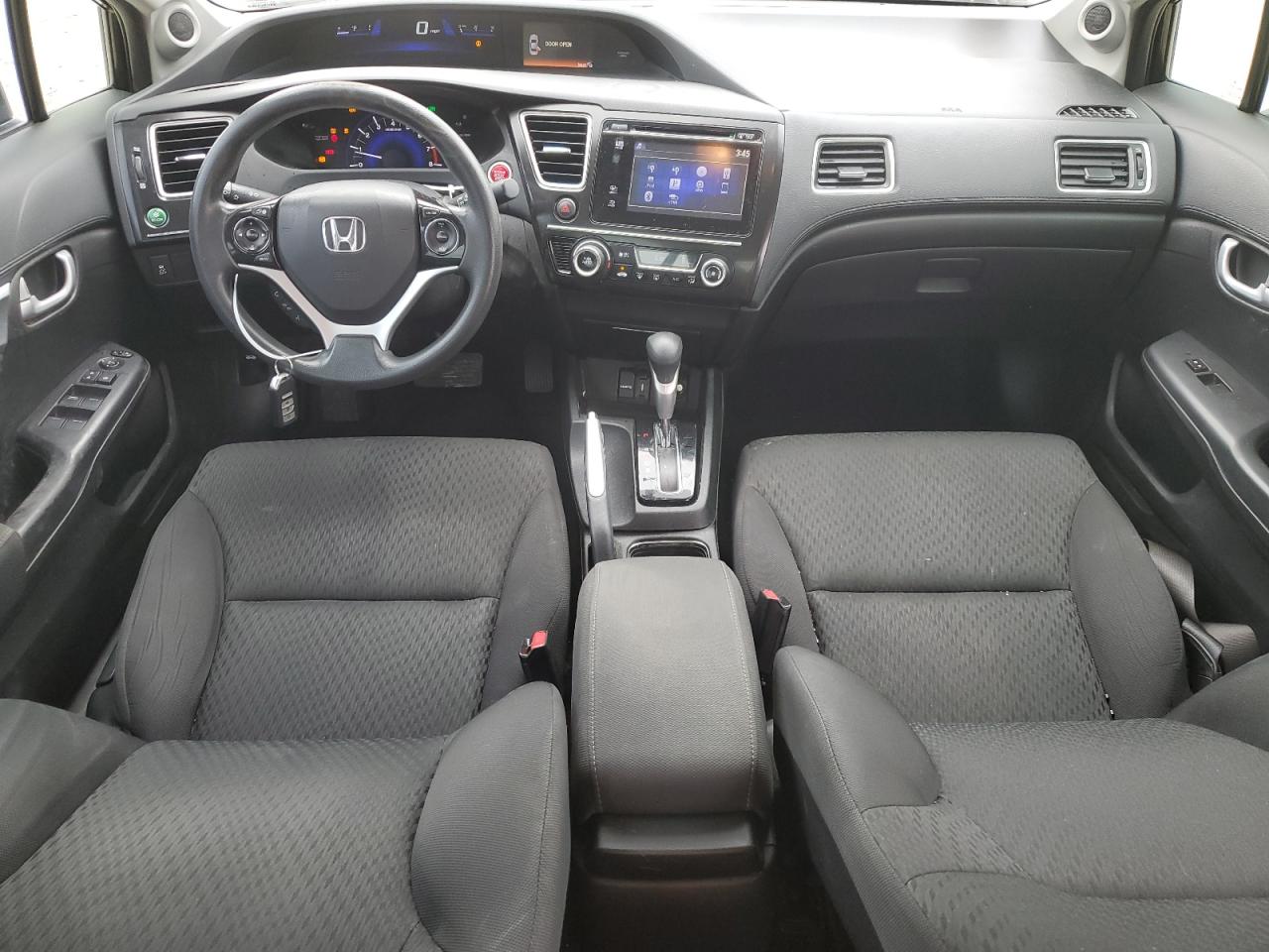 2015 Honda Civic VIN 19XFB2F87FE074139 Copart auction photo, front end / side damage thumbnail 8