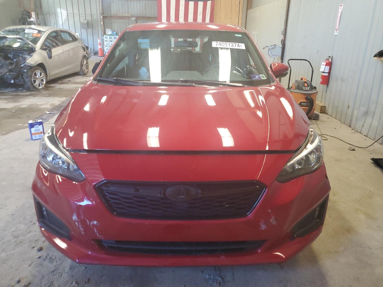 2019 Subaru Impreza VIN 4S3GTAJ68K1711862 Copart auction photo, side damage thumbnail 5