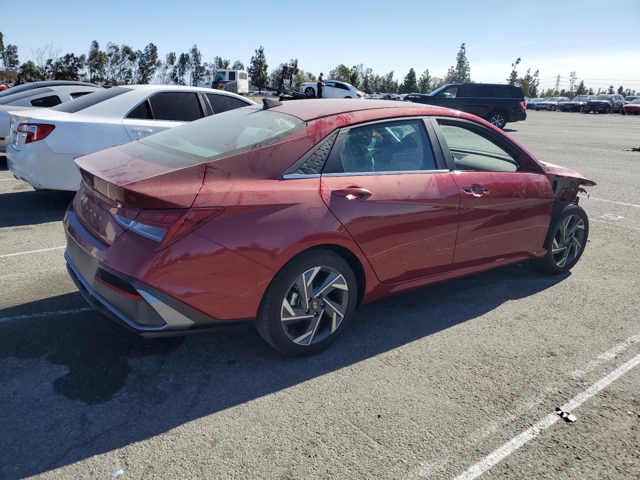 2024 Hyundai Elantra VIN KMHLS4DG3RU691094 Copart auction photo, front end damage thumbnail 3