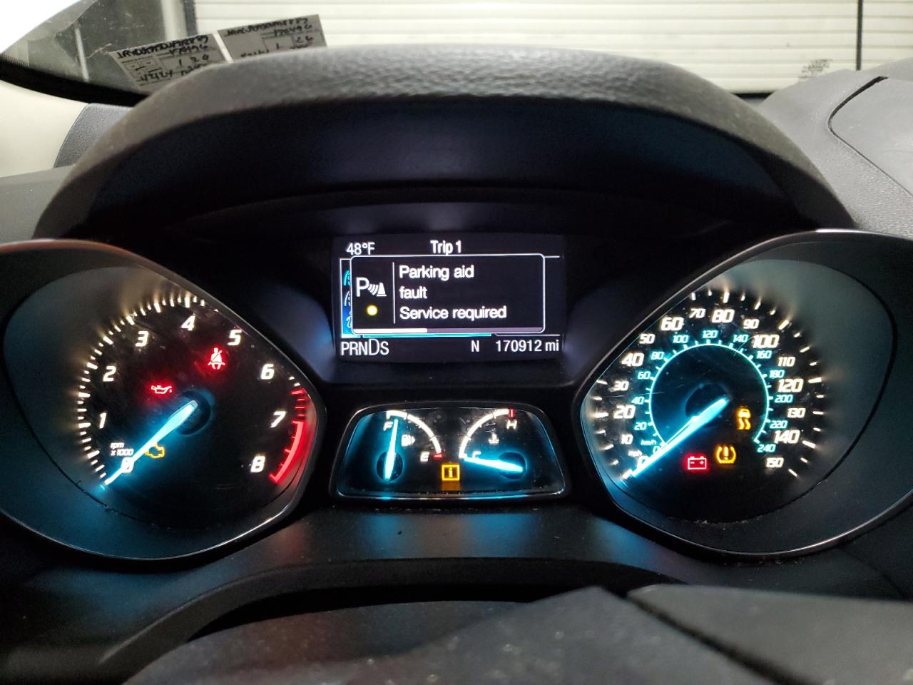 2013 Ford Escape VIN 1FMCU9J95DUA98889 Copart auction photo, front end damage thumbnail 9