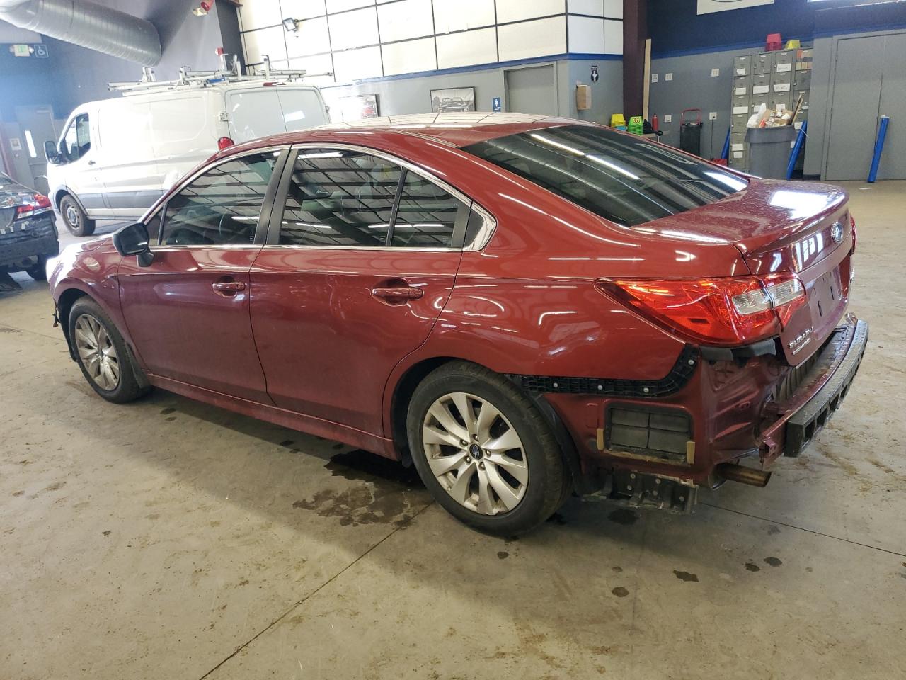 2017 Subaru Legacy VIN 4S3BNAB63H3021260 Copart auction photo, rear end / front end damage thumbnail 2