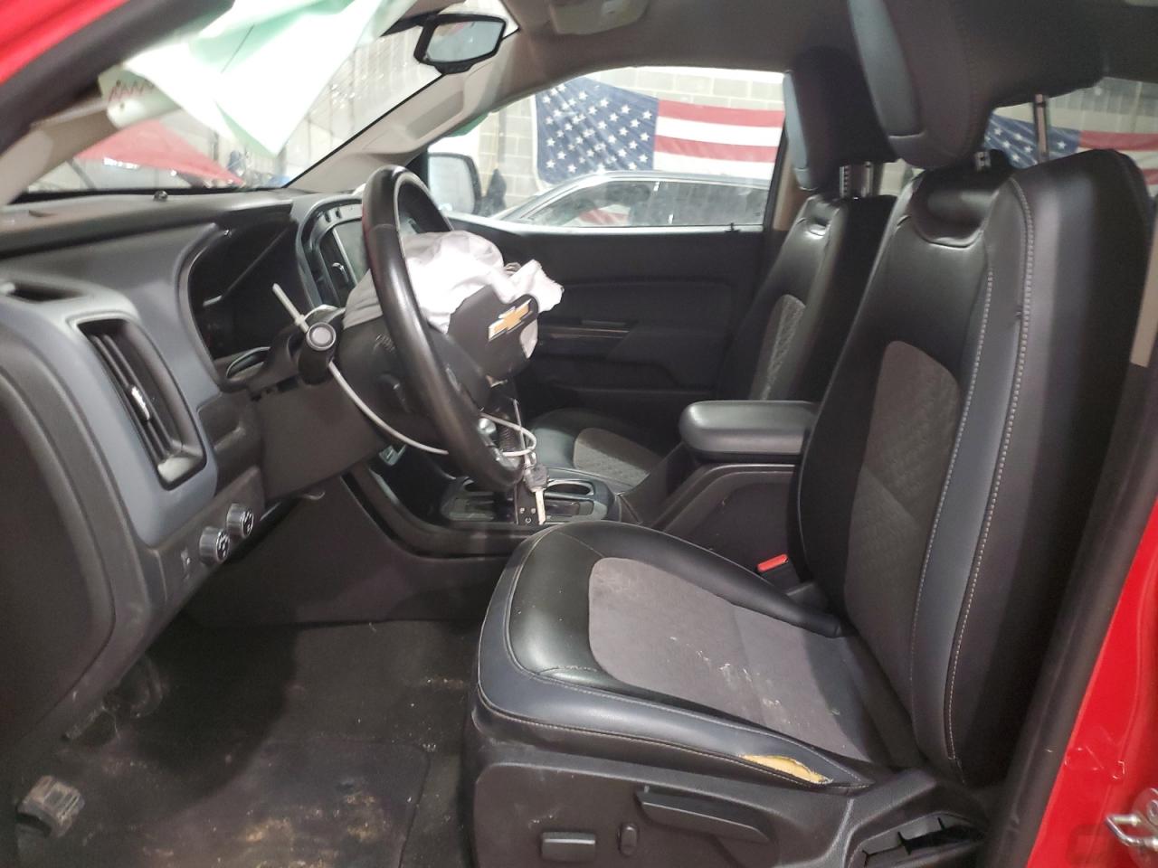 2016 Chevrolet Colorado VIN 1GCGTDE30G1228486 Copart auction photo, rear end / front end damage thumbnail 7